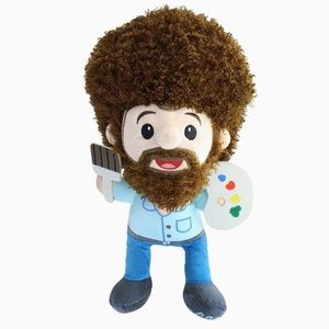 Bob Ross “Happy Little” Plush